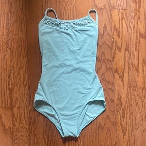 Light Teal Capezio Leotard Size S